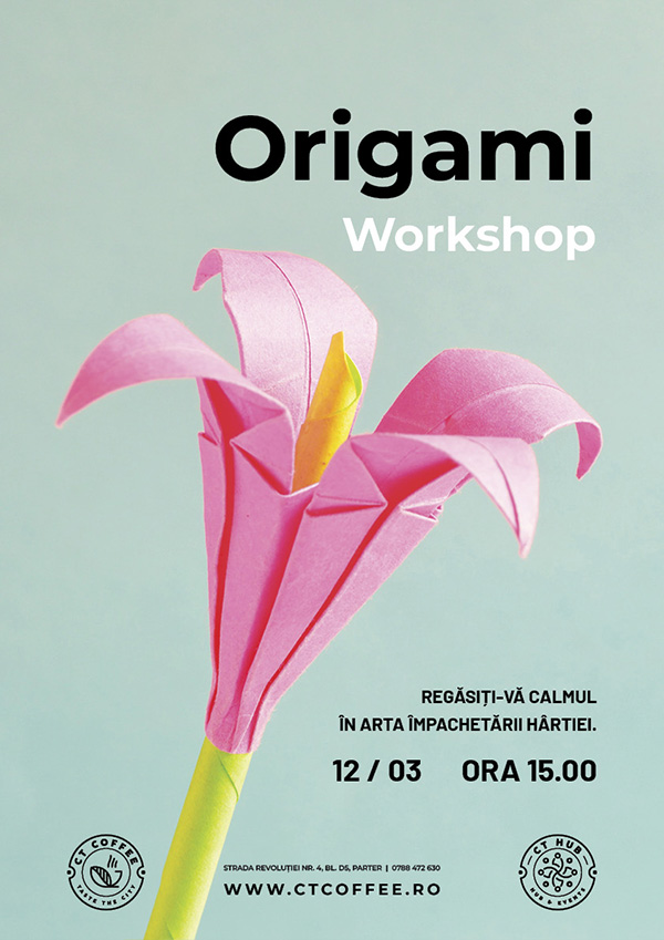 Origami. Workshop.