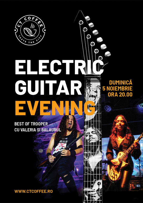 Electric Guitar Evening cu Valeria si Balaurul.